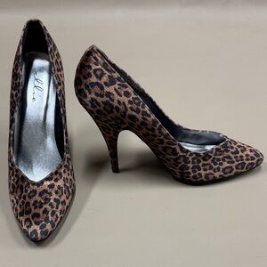 Ellie Animal Print Sexy Women's Heels